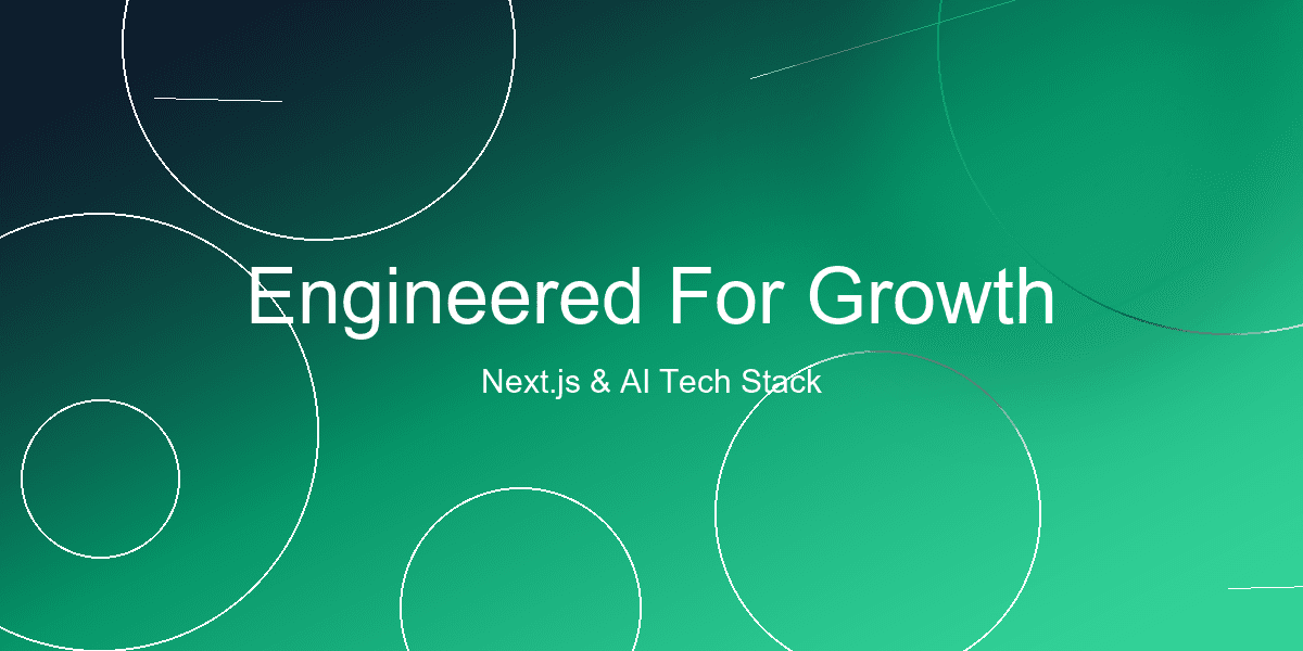 Khoj Digital Next.js AI Tech Stack